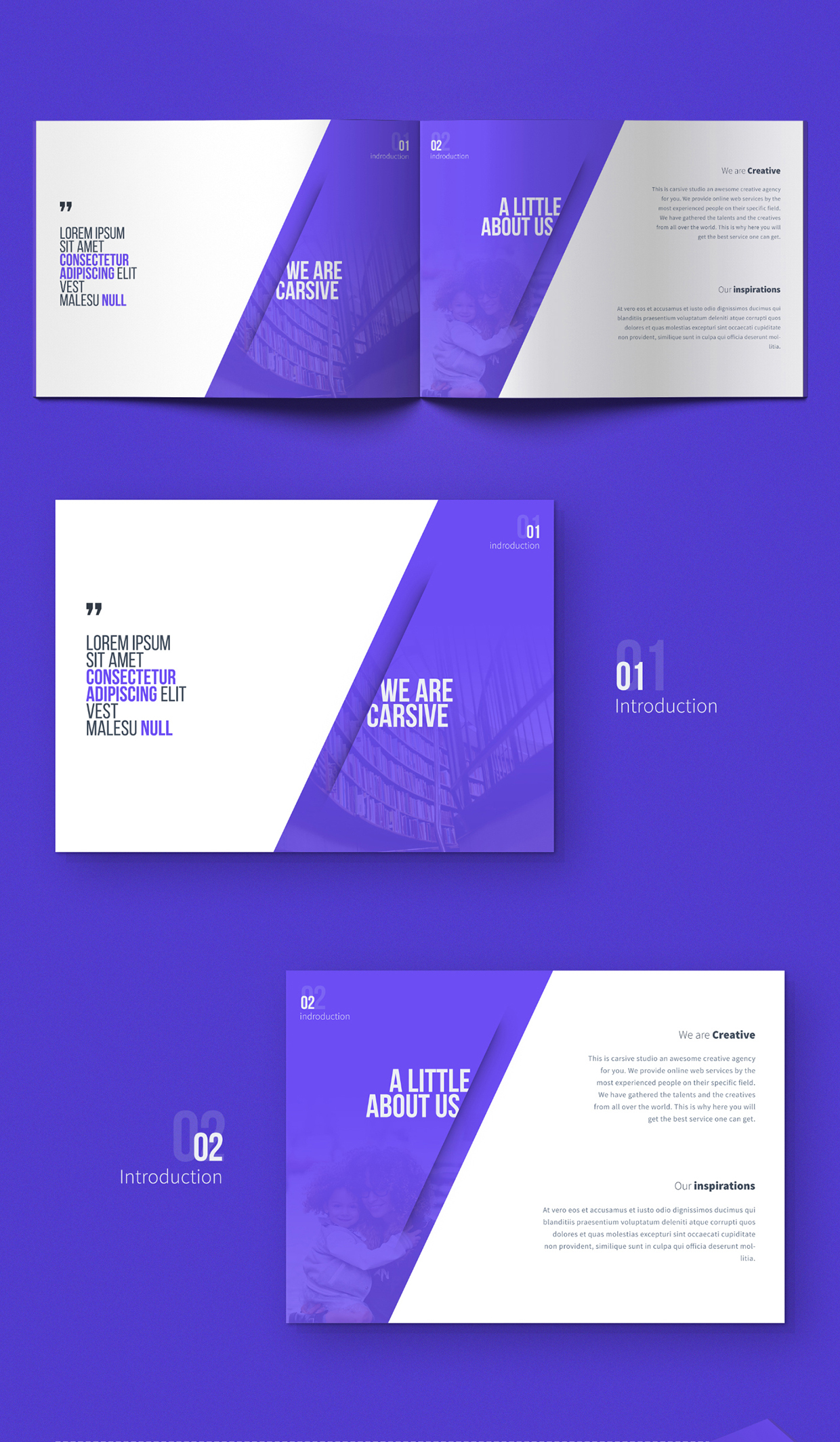 carsive 18 pages brochures template 00