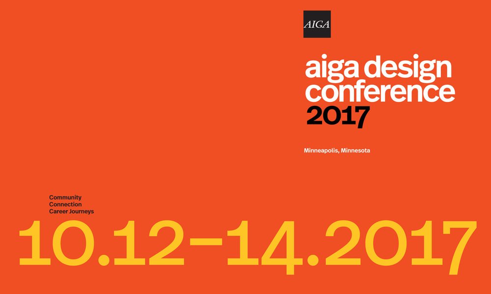 2017 AIGA Design Conference