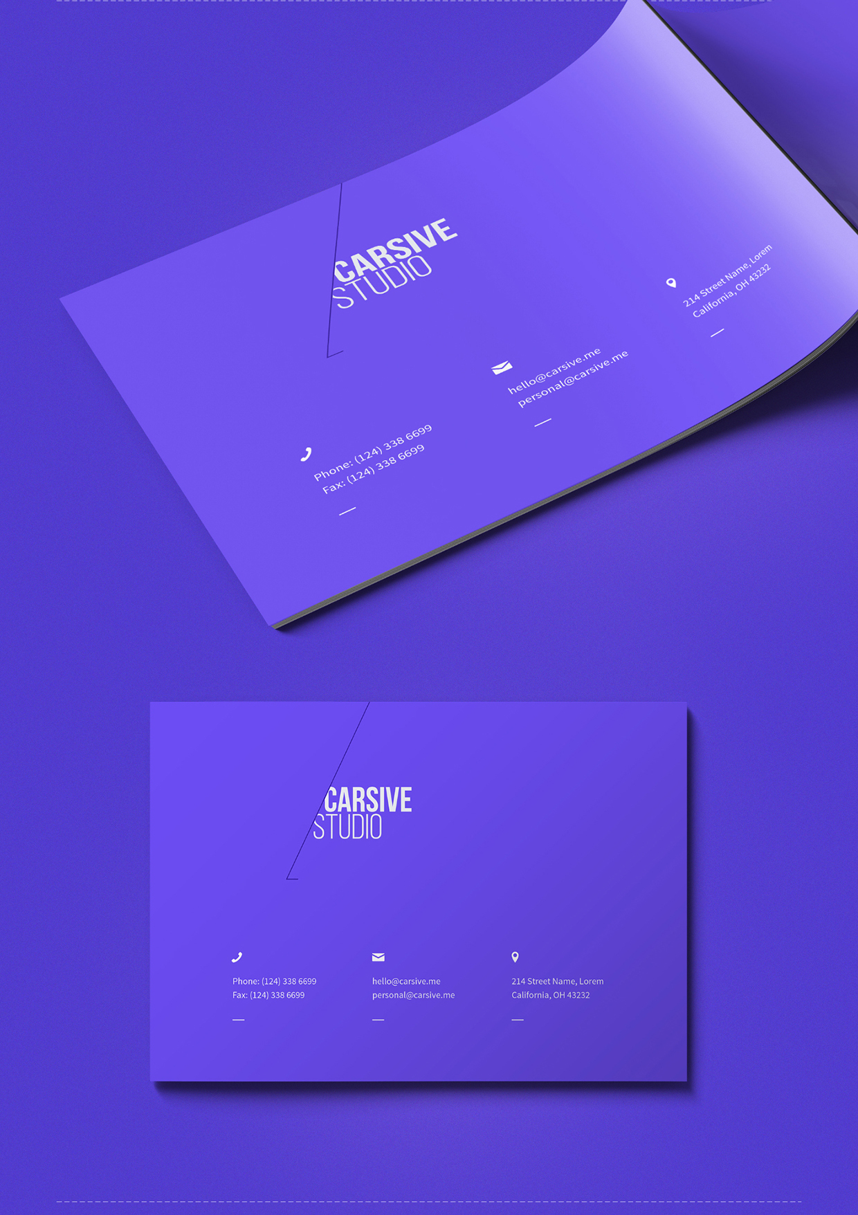 carsive 18 pages brochures template 08