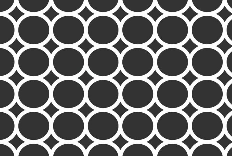 Black-and-white-circles-pattern