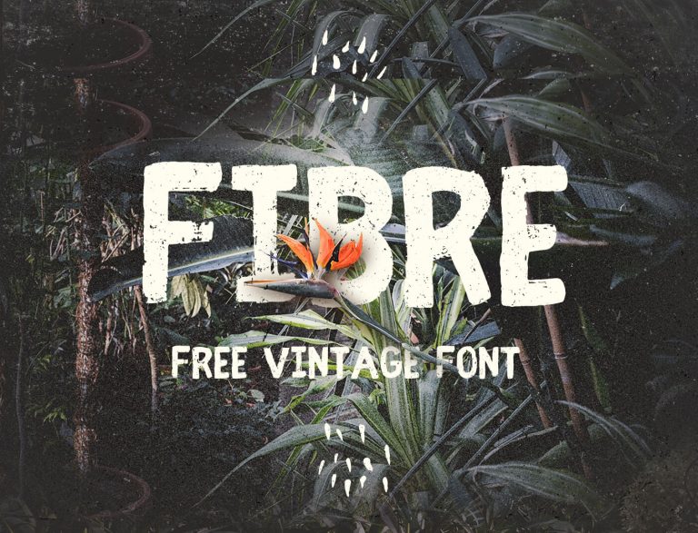 Fibre Free Vintage Font 01
