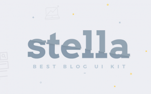 Stella-Blog-Free-UI-Kit